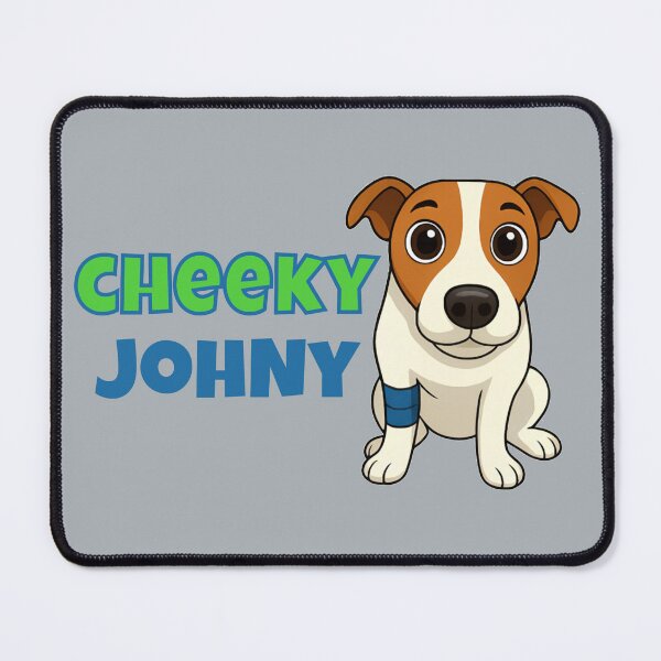 Item preview, Cheeky Johny Cute Jack Russell Terrier Cartoon designed and sold by MaurizioDesign.