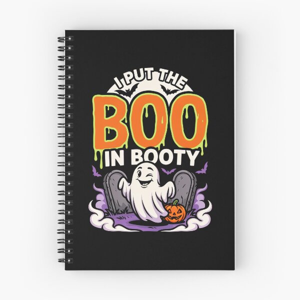 Item preview, I Put The Boo In Booty Funny Halloween Pun Gift designed and sold by Say It With Ink.