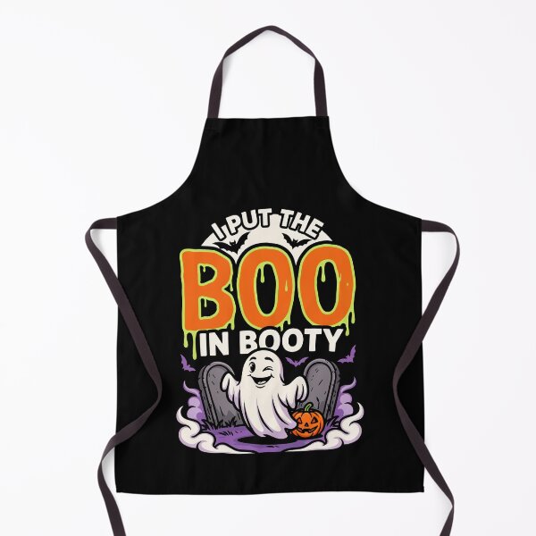 Item preview, I Put The Boo In Booty Funny Halloween Pun Gift designed and sold by Say It With Ink.