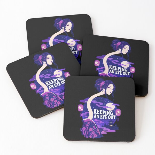Item preview, Japanese Culture Halloween Rokurokubi Keeping An Eye Out Japanese Yokai designed and sold by Uglyandcute.
