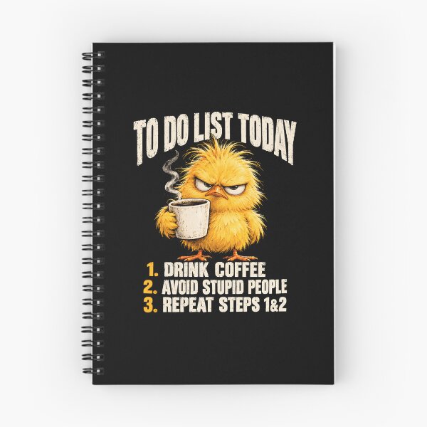Item preview, To do List Today Drink Coffee Avoid slapping Stupid People designed and sold by a-turner-paint.