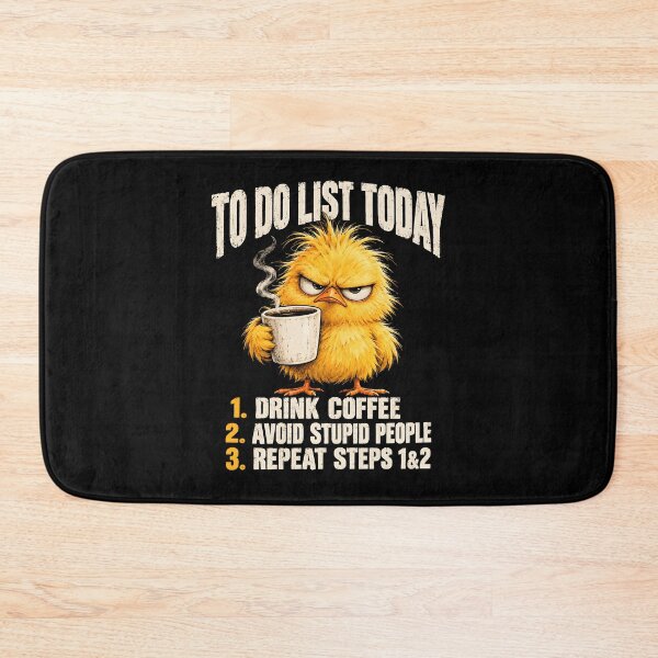 Item preview, To do List Today Drink Coffee Avoid slapping Stupid People designed and sold by a-turner-paint.