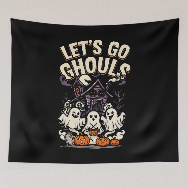 Item preview, Let's Go Ghouls Halloween Squad Halloween Gift designed and sold by Say It With Ink.