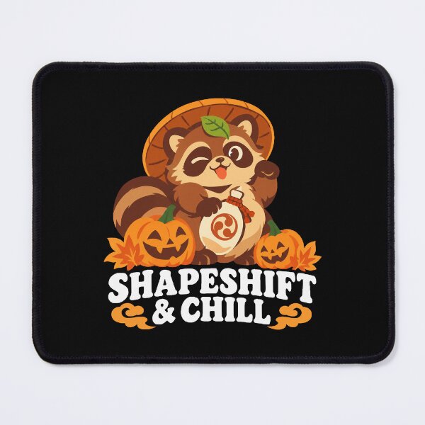 Item preview, Japanese Culture Halloween Tanuki Shapeshift And Chill Spooky Yokai designed and sold by Uglyandcute.