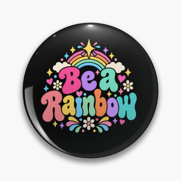 Item preview, Bea Rainbow Positive Optimistic Happiness Good Vibes designed and sold by JonesFlora2025.