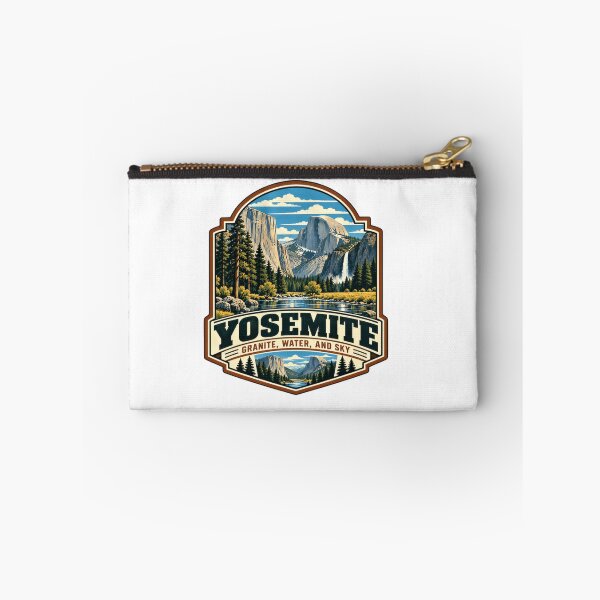 Item preview, Yosemite Granite, Water, And Sky National Park Hiking Camping Nature Adventure designed and sold by Simsimah26Parks.