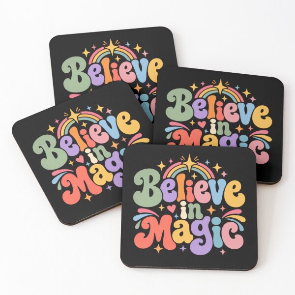 Item preview, Believe In Magic Inspirational Quote For Dreamers designed and sold by JonesFlora2025.