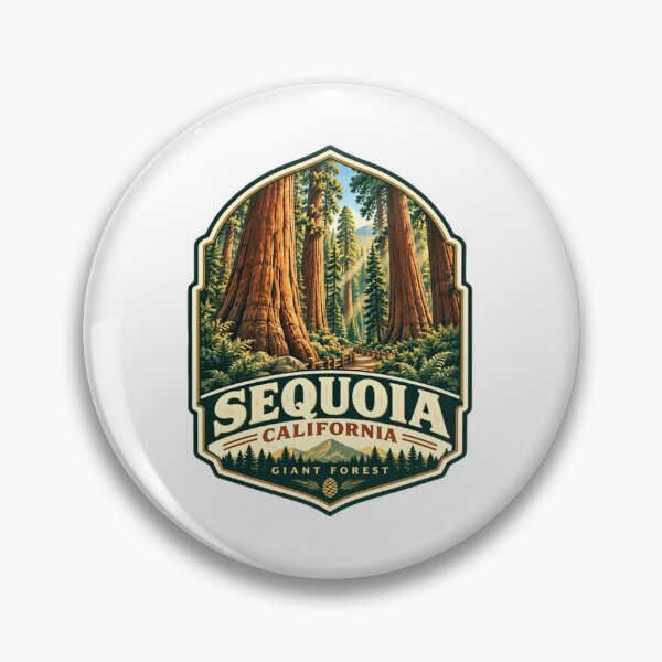 Item preview, Sequoia California Giant Forest National Park Redwood Trees Hiking Outdoors designed and sold by Star3NowForMe.