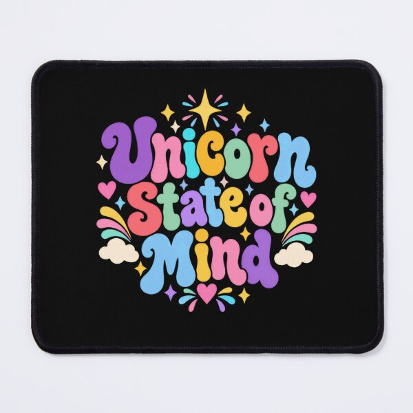 Item preview, Unicorn State Of Mind Magical Dreamer Positive Mindset designed and sold by JonesFlora2025.