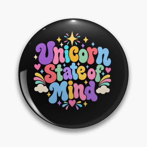 Item preview, Unicorn State Of Mind Magical Dreamer Positive Mindset designed and sold by JonesFlora2025.