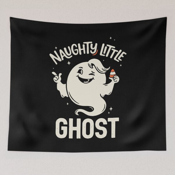 Item preview, Naughty Little Ghost Funny Halloween Halloween Gift designed and sold by Say It With Ink.