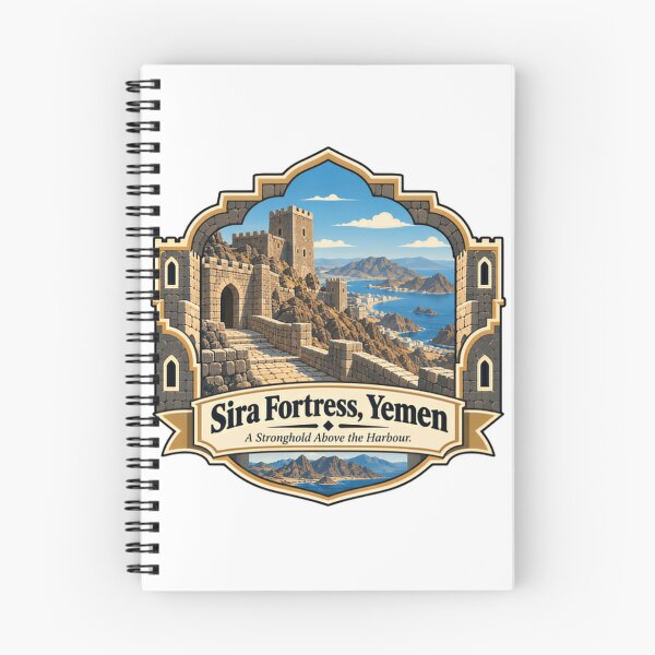 Item preview, Sira Fortress, Yemen A Stronghold Above The Harbour Historical Landmark Travel Culture designed and sold by Star3NowForMe.