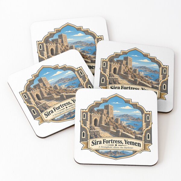 Item preview, Sira Fortress, Yemen A Stronghold Above The Harbour Historical Landmark Travel Culture designed and sold by Star3NowForMe.