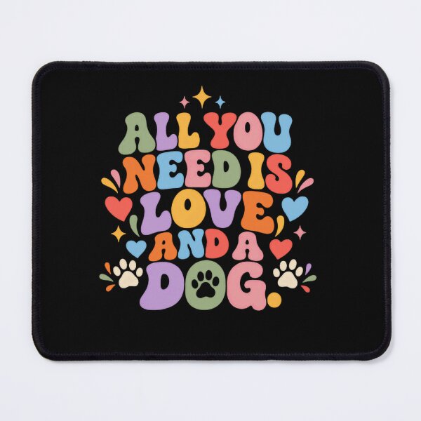 Item preview, All You Need Is Love And A Dog Pet Owner Lover Puppy Canine designed and sold by RetroMini2026.