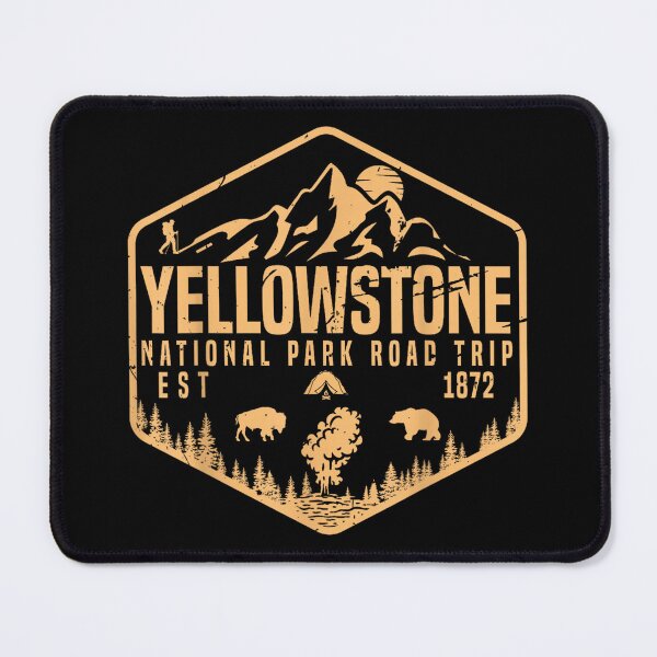 Item preview, Yellowstone National Park Souvenir Family Road Trip Hiking designed and sold by LittleNhutton.