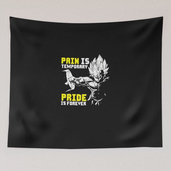 Item preview, Pain-Is-Temporary-Pride-Is-Forever---Vegeta-Squat---Anime designed and sold by ramsygldriere.