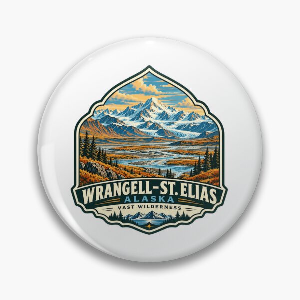 Item preview, Wrangell-St. Elias Alaska Vast Wilderness National Park Travel Explorer designed and sold by Star3NowForMe.