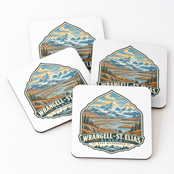Item preview, Wrangell-St. Elias Alaska Vast Wilderness National Park Travel Explorer designed and sold by Star3NowForMe.