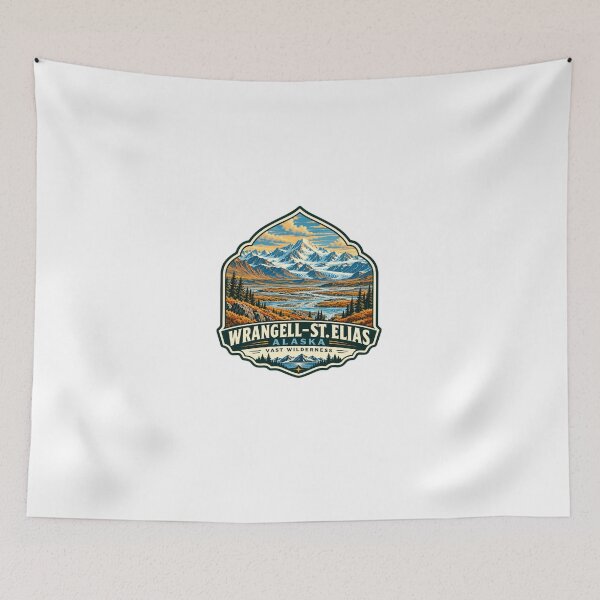 Item preview, Wrangell-St. Elias Alaska Vast Wilderness National Park Travel Explorer designed and sold by Star3NowForMe.