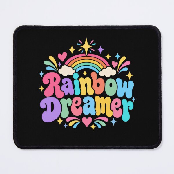 Item preview, Rainbow Dreamer Colorful Groovy Free Spirit designed and sold by JonesFlora2025.