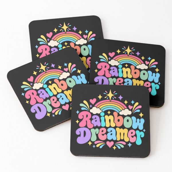 Item preview, Rainbow Dreamer Colorful Groovy Free Spirit designed and sold by JonesFlora2025.
