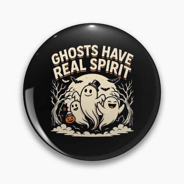 Item preview, Ghosts Have Real Spirit Halloween Pun Halloween Costume designed and sold by Say It With Ink.