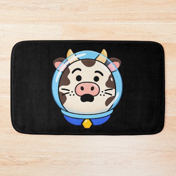 Item preview, Cute Cow in Astronaut Helmet designed and sold by PupCharacter.