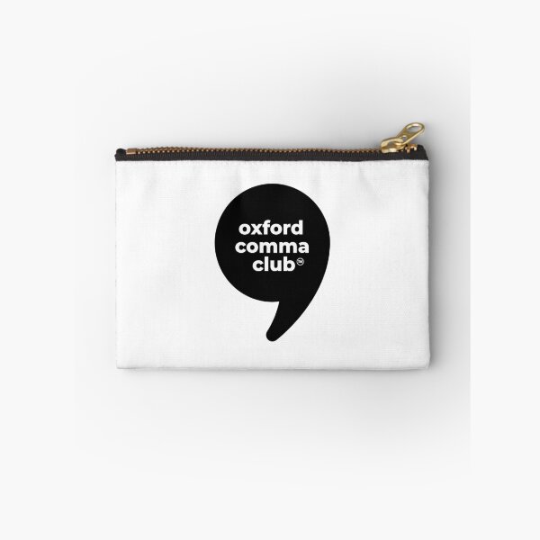 Item preview, Oxford Comma Club | Enthusiast designed and sold by The Turquoise Brush.