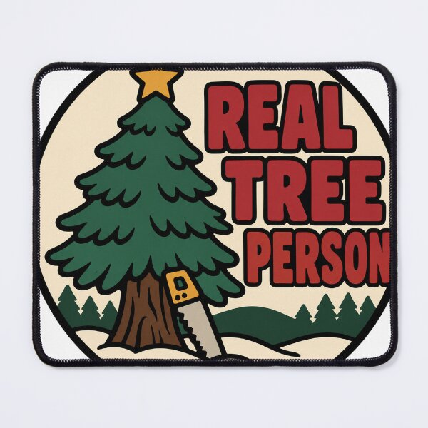 Item preview, Christmas Tree Gift - Real Tree Person designed and sold by RedRubyBubble.