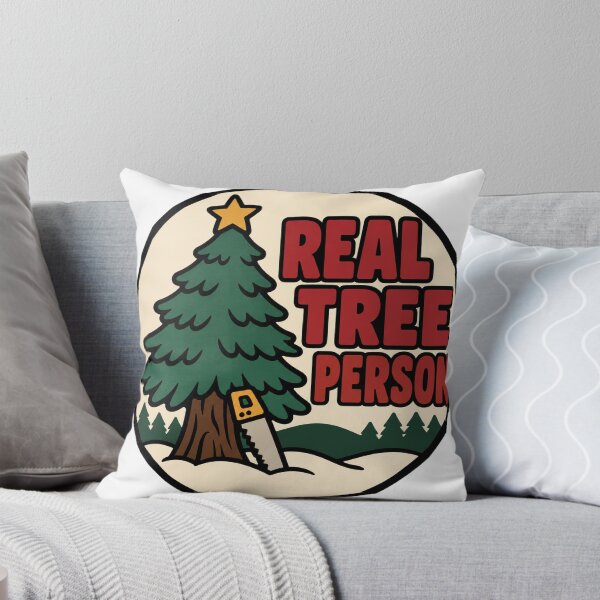Item preview, Christmas Tree Gift - Real Tree Person designed and sold by RedRubyBubble.