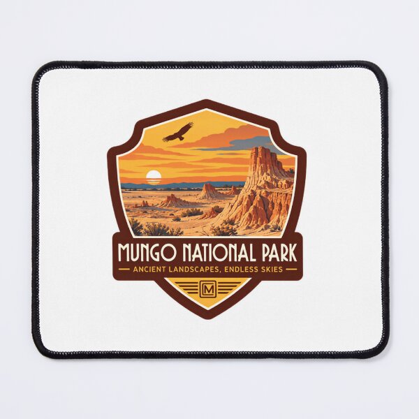 Item preview, Mungo National Park Ancient Landscapes, Endless Skies Australian Travel Explorer designed and sold by Simsimah26Parks.