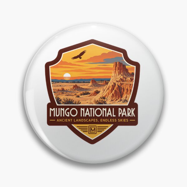 Item preview, Mungo National Park Ancient Landscapes, Endless Skies Australian Travel Explorer designed and sold by Simsimah26Parks.