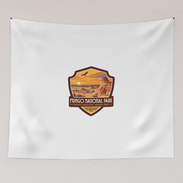 Item preview, Mungo National Park Ancient Landscapes, Endless Skies Australian Travel Explorer designed and sold by Simsimah26Parks.