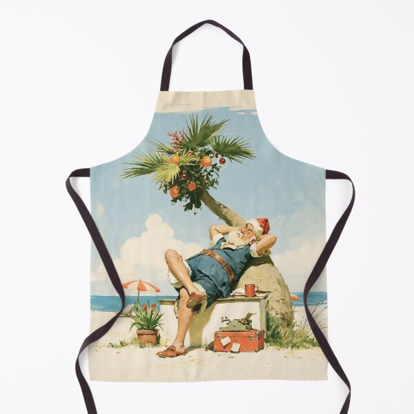 Item preview, Santa’s Tropical Christmas Vacation designed and sold by junkydotcom.