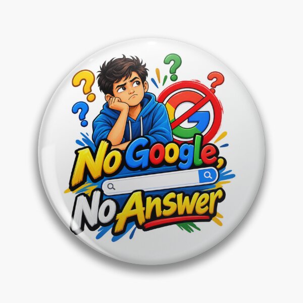 Item preview, No Google No Answer Funny Search designed and sold by Design Sounds Studio.