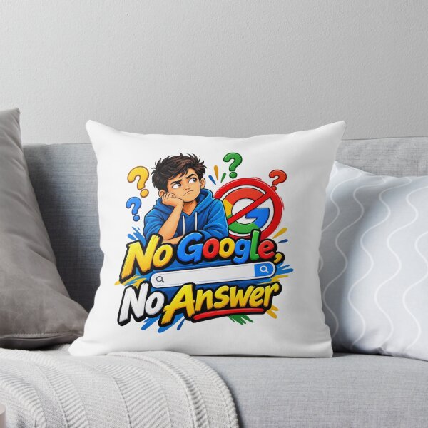 Item preview, No Google No Answer Funny Search designed and sold by Design Sounds Studio.