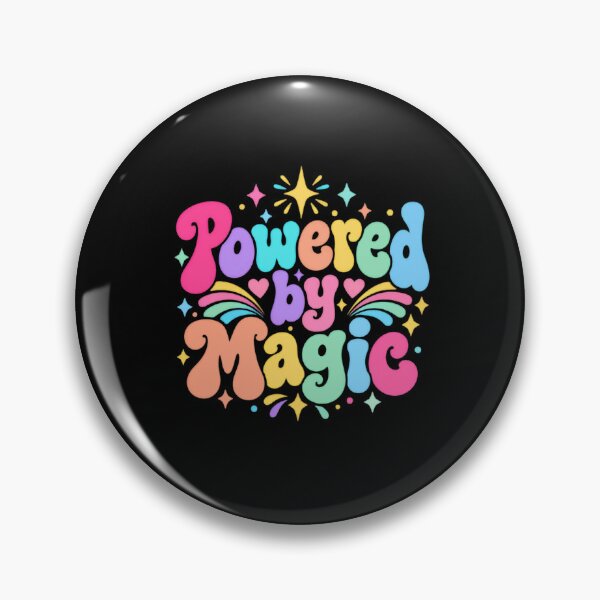 Item preview, Powered By Magic Magical Fantasy Empowerment Witch Dreamer designed and sold by RetroMini2026.