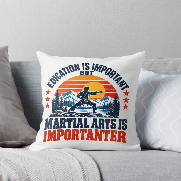Item preview, Education Is Important But Martial Arts Is ImporTANTER Martial Artist Karate Practitioner Instructor designed and sold by NeedForParks.