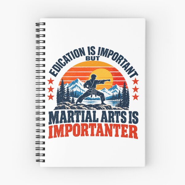 Item preview, Education Is Important But Martial Arts Is ImporTANTER Martial Artist Karate Practitioner Instructor designed and sold by NeedForParks.