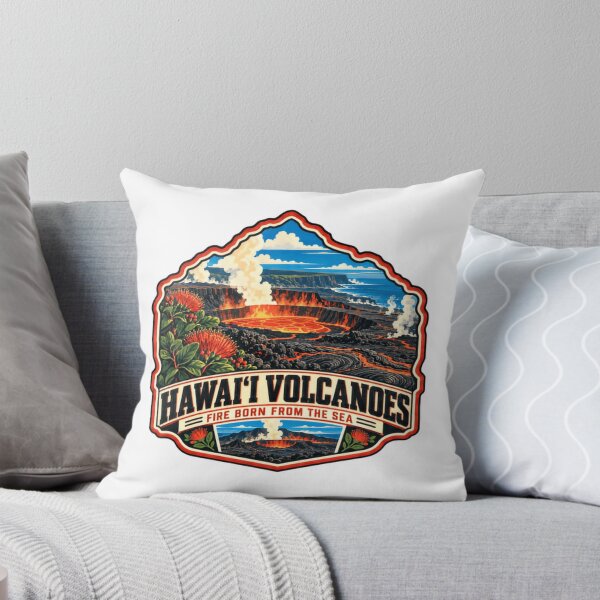 Item preview, Hawai'i Volcanoes Fire Born From The Sea Hawaiian Island Travel Souvenir designed and sold by Star3NowForMe.