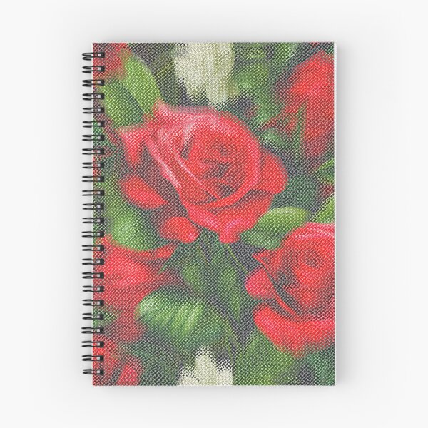 Item preview, Stichy Woven Red Roses  designed and sold by Digital Attic 95.