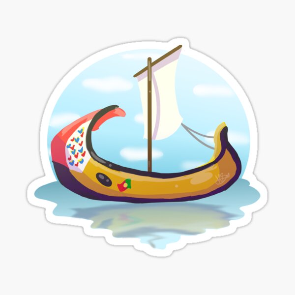 Barco de Moliceiro Sticker