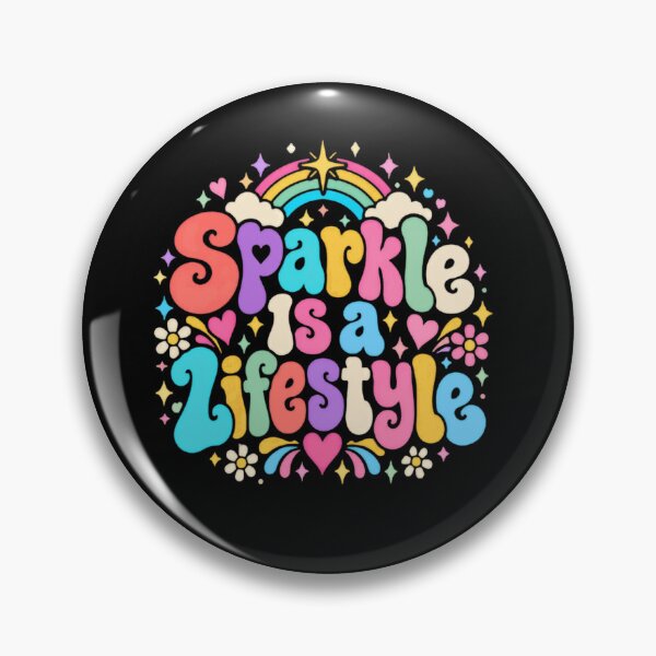 Item preview, Sparkle Is A Lifestyle Happy Positive Quote Girls Women designed and sold by JonesFlora2025.