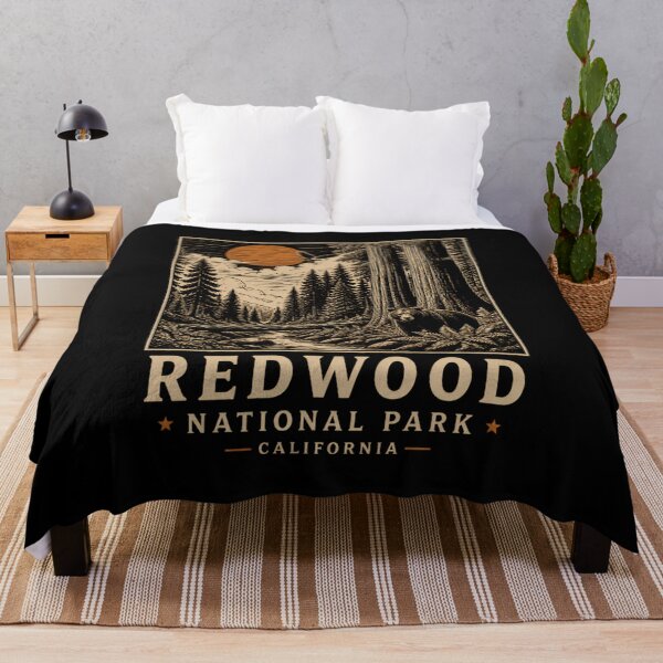 Item preview, Redwood National Park for Hikers Campers and Nature Lovers designed and sold by LittleNhutton.