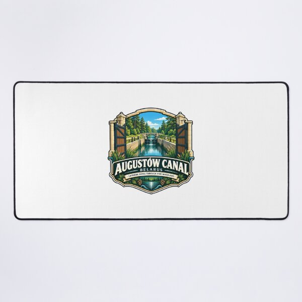 Item preview, Augustów Canal Belarus Lockside Paths Through Pine Woodland Historic Waterway Travel Destination designed and sold by Star3NowForMe.