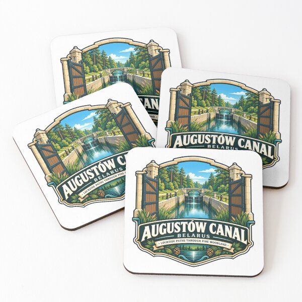 Item preview, Augustów Canal Belarus Lockside Paths Through Pine Woodland Historic Waterway Travel Destination designed and sold by Star3NowForMe.