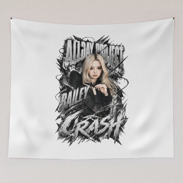 Item preview, ALLDAY PROJECT Bailey Crash Monochrome Silver Concept designed and sold by Valereekmerch.