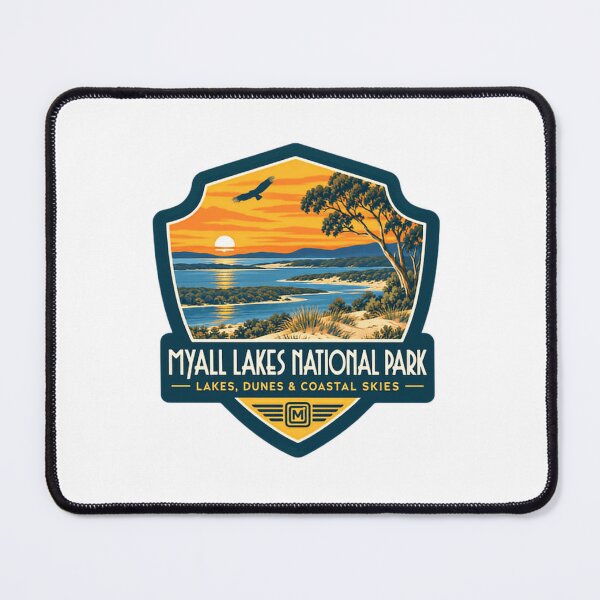 Item preview, Myall Lakes National Park Lakes Dunes Coastal Skies Australian Travel Vacation Souvenir designed and sold by Simsimah26Parks.