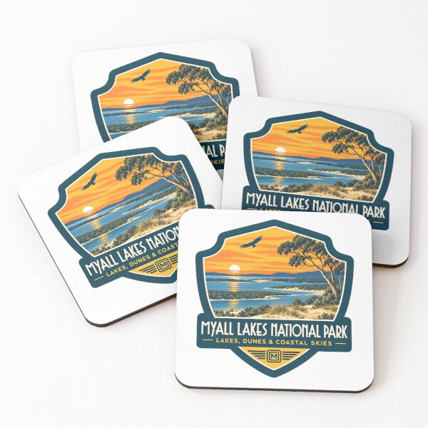 Item preview, Myall Lakes National Park Lakes Dunes Coastal Skies Australian Travel Vacation Souvenir designed and sold by Simsimah26Parks.