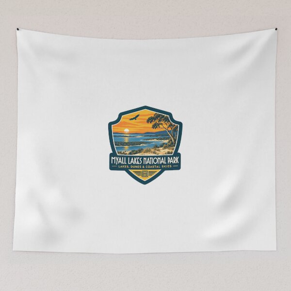 Item preview, Myall Lakes National Park Lakes Dunes Coastal Skies Australian Travel Vacation Souvenir designed and sold by Simsimah26Parks.